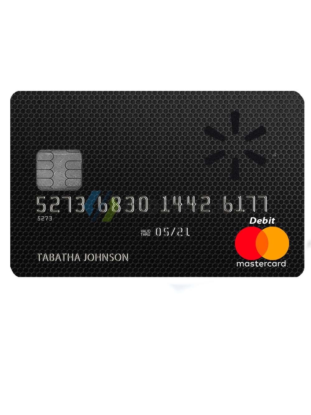 Walmart Mastercard沃尔玛万事达信用卡(黑卡)PS/PSD模板